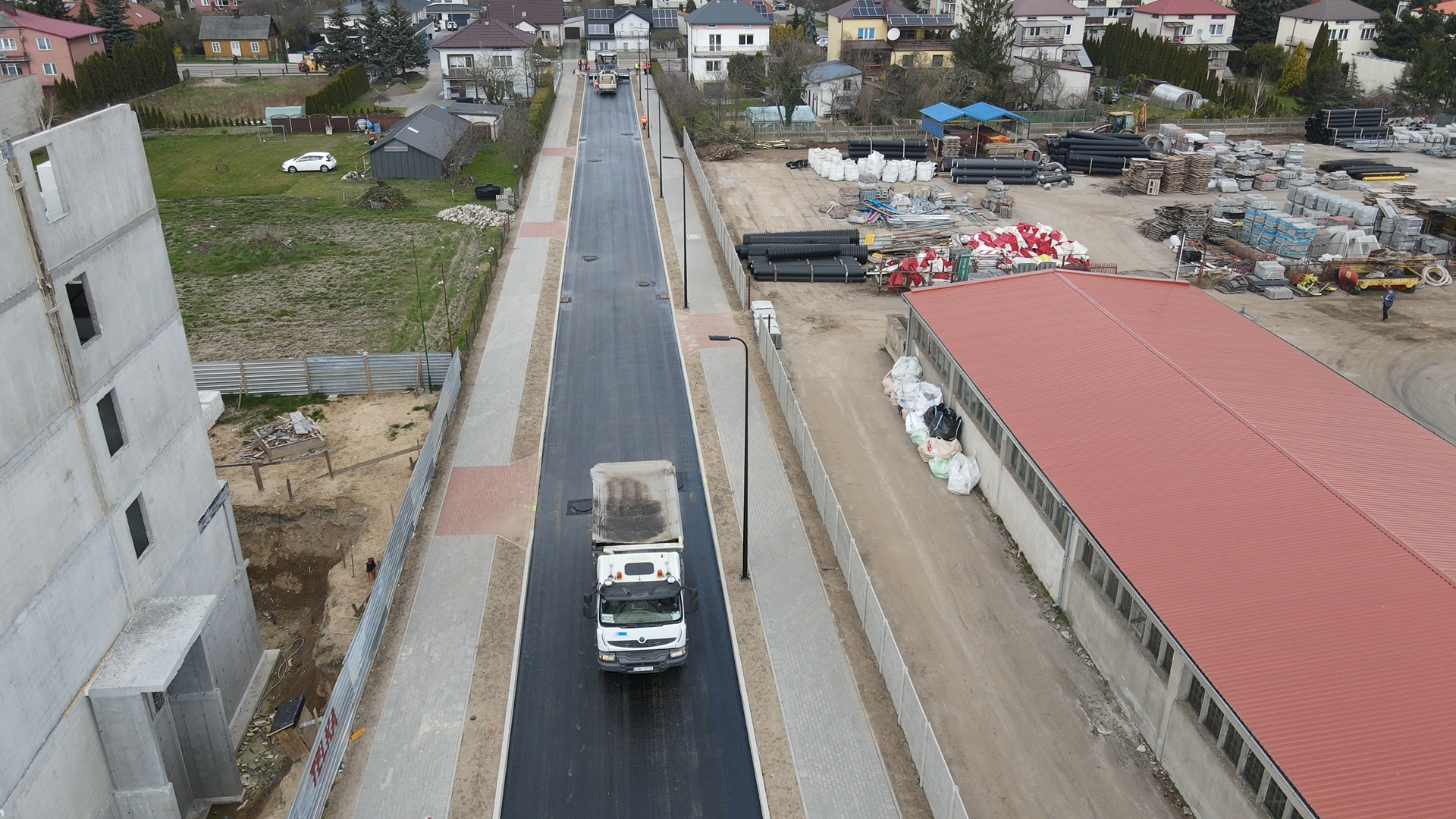 Budowa ulicy miejskiej